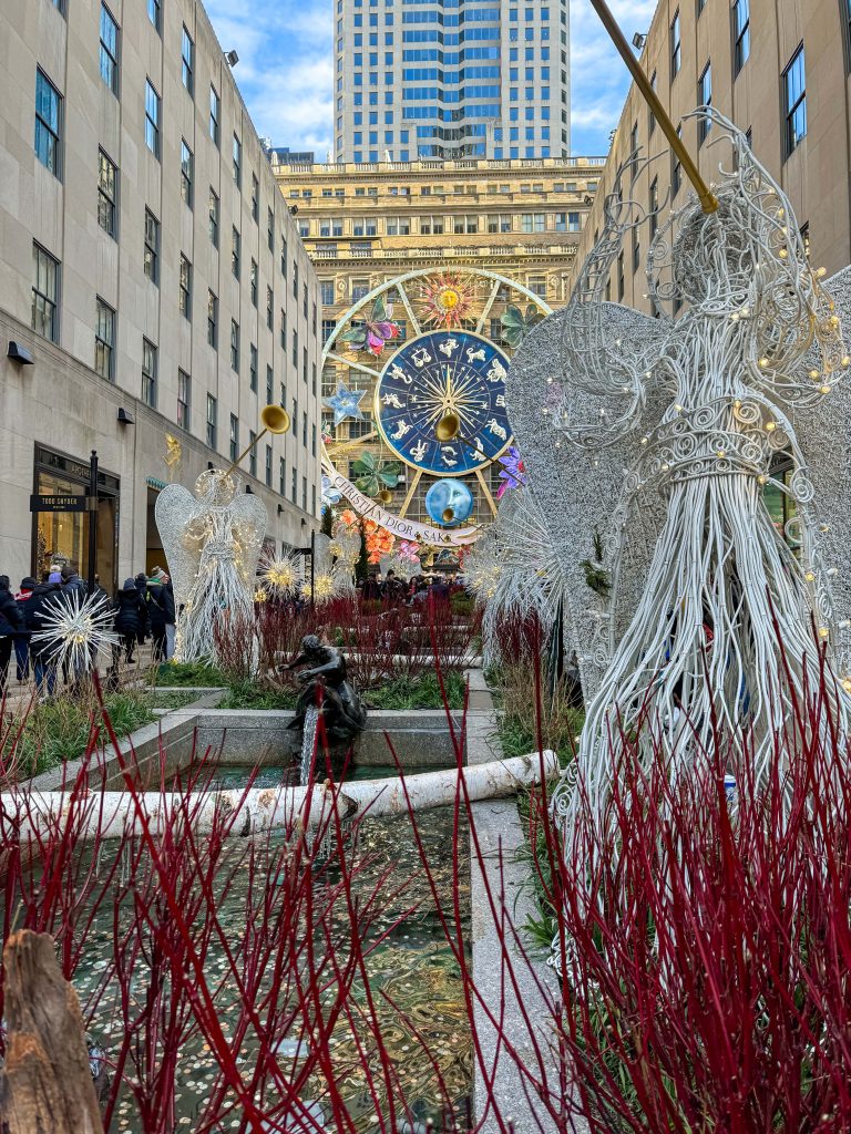 Sak's Fifth Avenue Light Show in NYC.